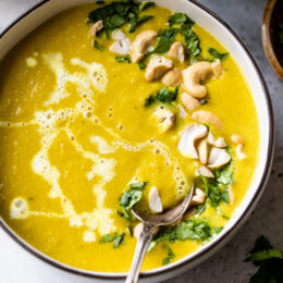 Roasted Acorn Squash Soup
