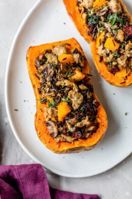 Stuffed Butternut Squash