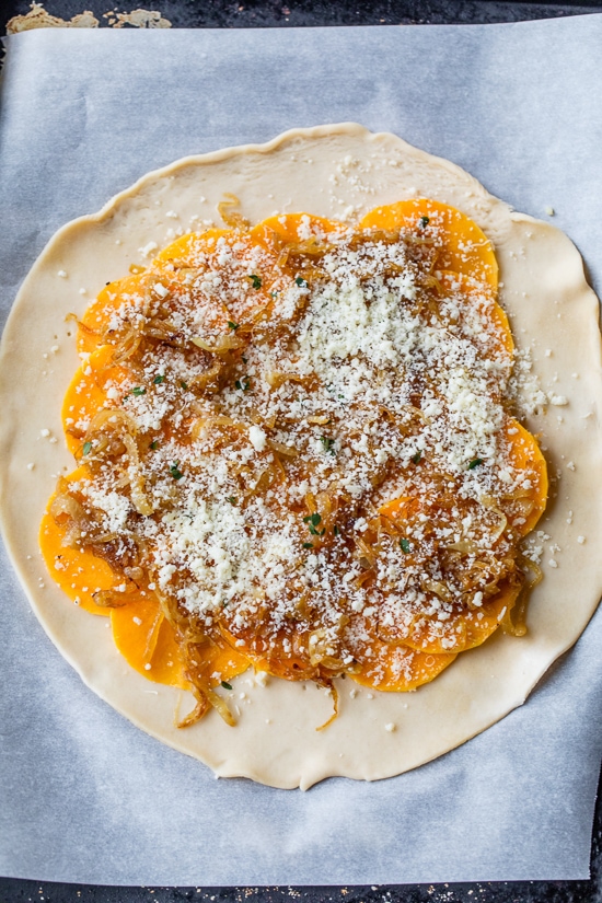 Butternut Squash Galette