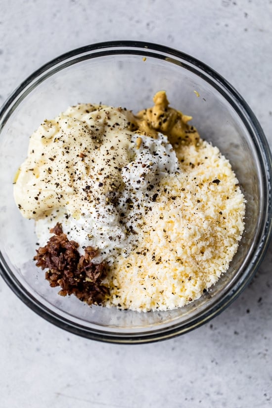 Caesar Dip Ingredients