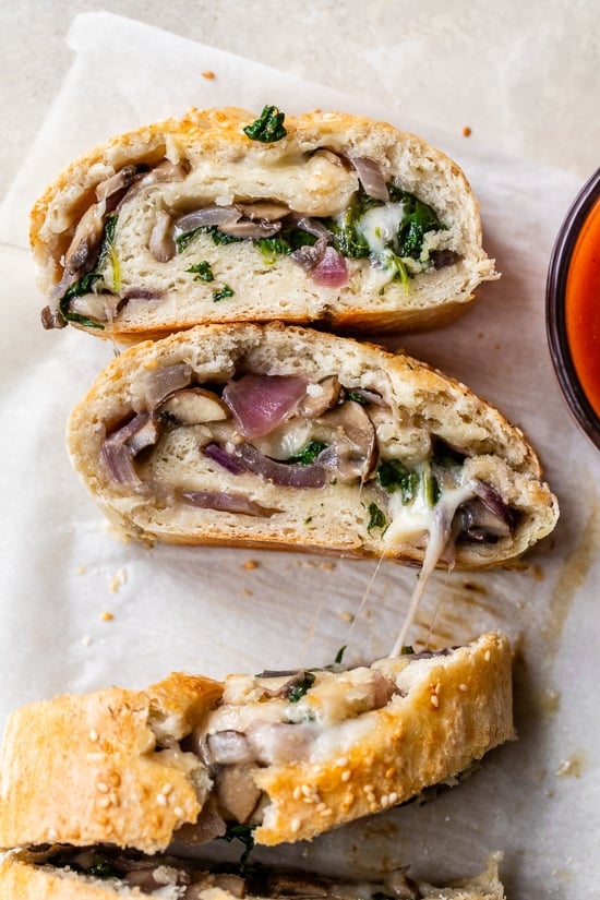 Vegetarian Stromboli