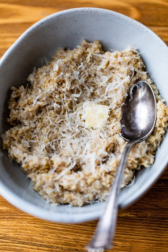 Savory Steel Cut Oats