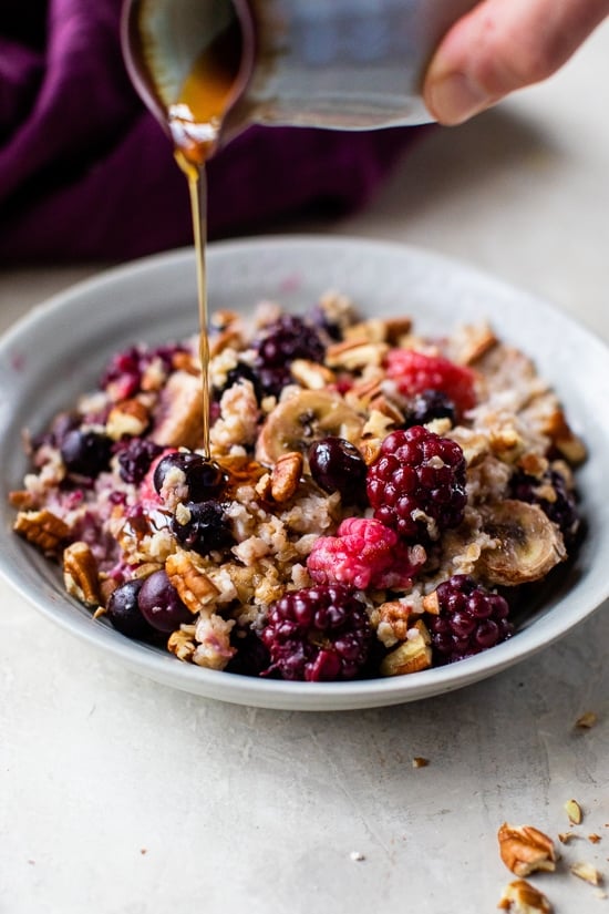 Slow Cooker Steel Cut Oats