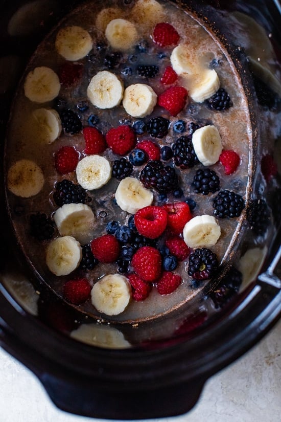how to make slow cooker oats