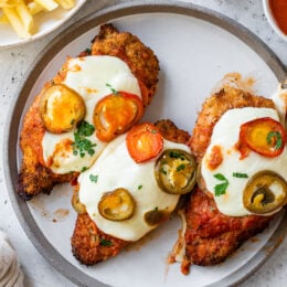 Spicy Vodka Chicken Parmesan