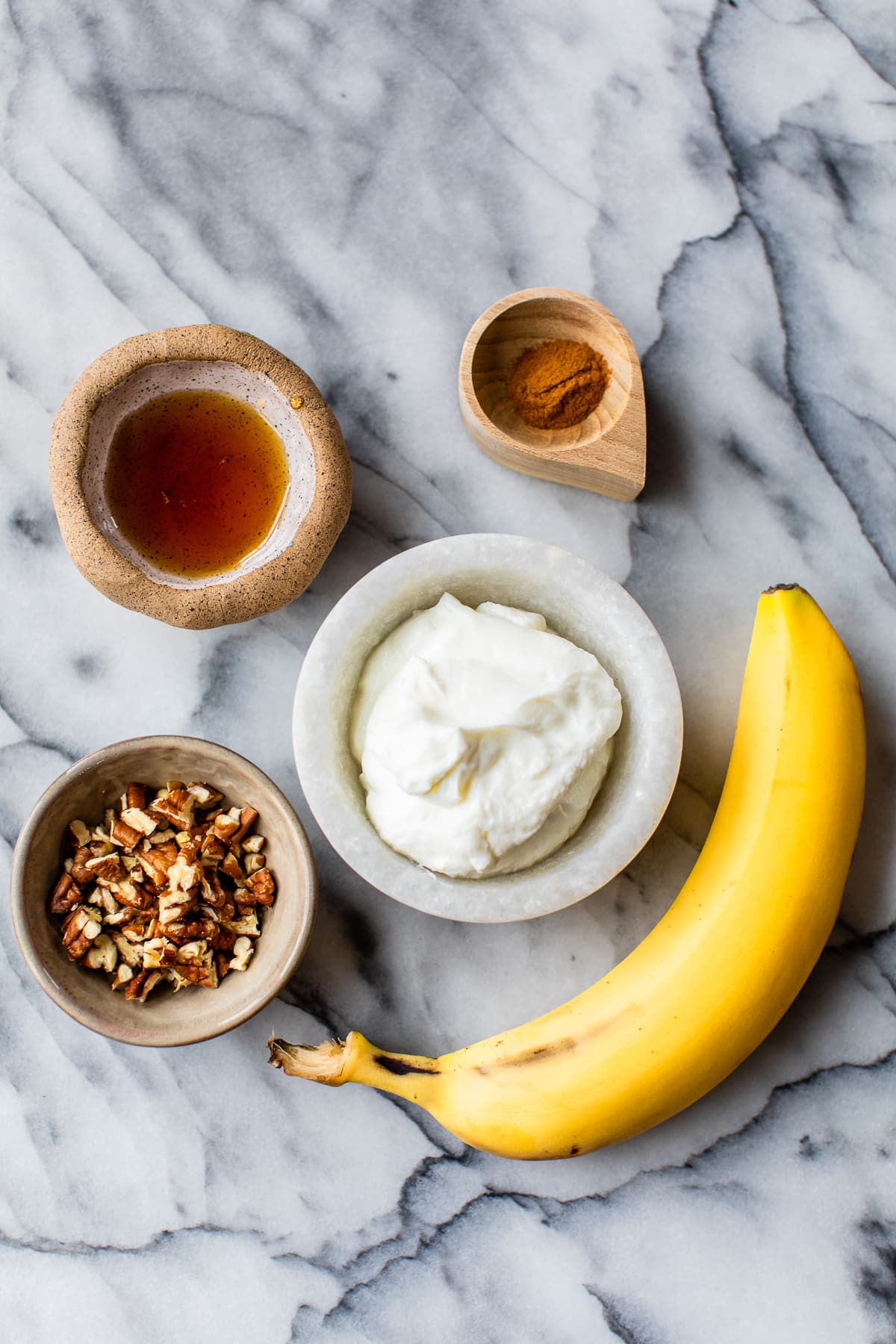 breakfast banana split ingredients