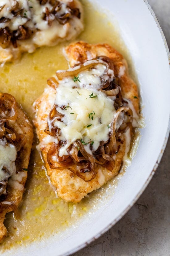 French Onion Skillet Chicken