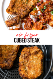 Air Fryer Breaded Cubed Steak
