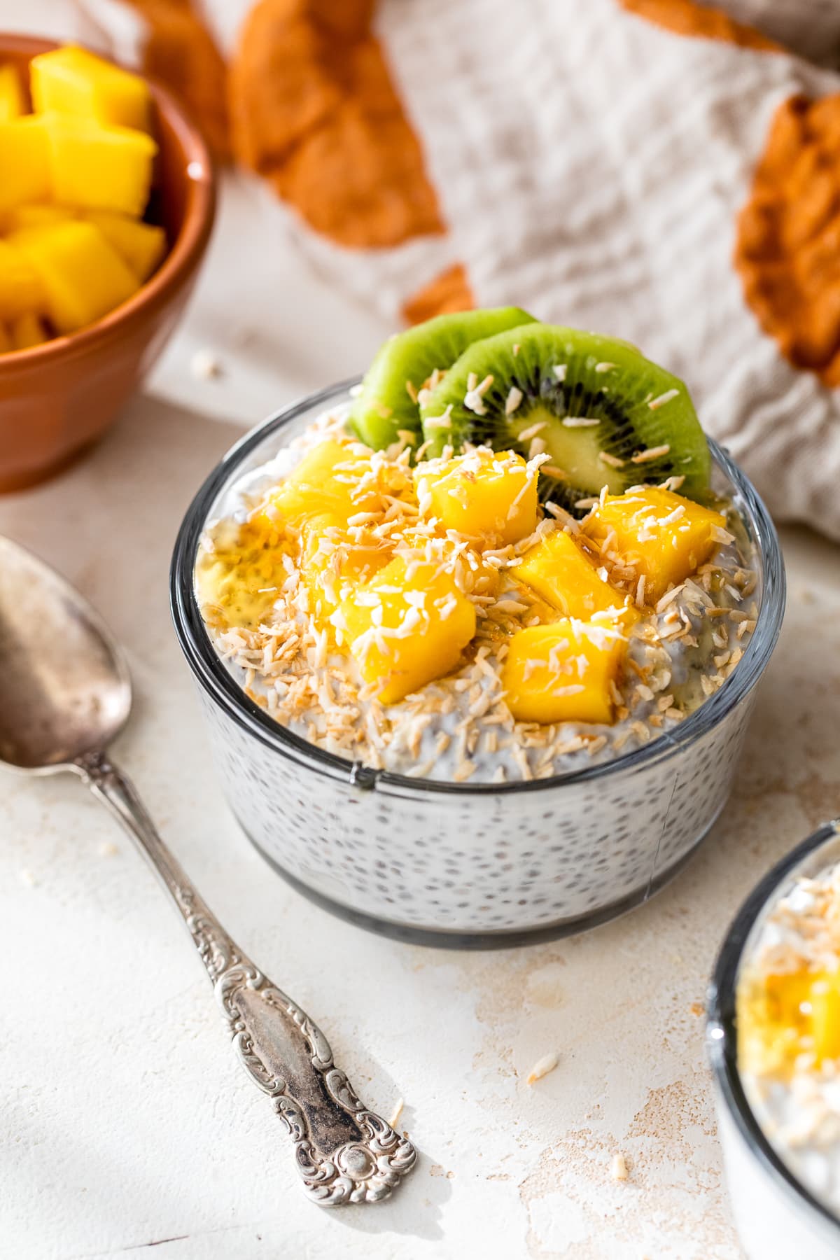 Tropical Chia Pudding Breakfast Bowl