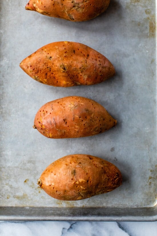 baked sweet potato