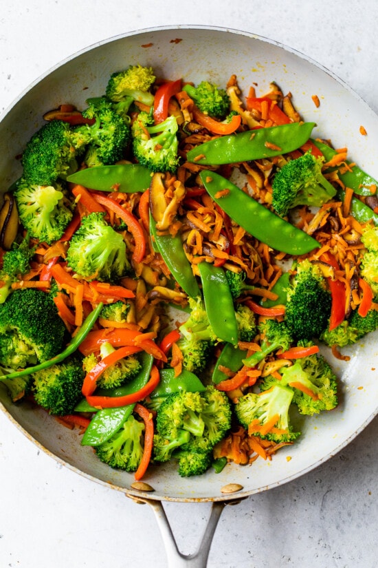 stir fried vegetables