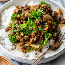 Ground Beef and Broccoli Stir Fry