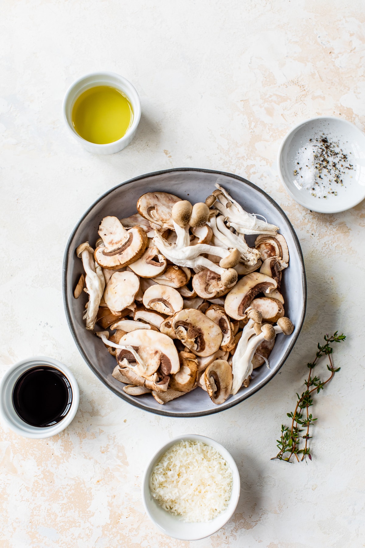 mushrooms in a bowl