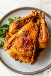 Rotisserie Style Air Fryer Whole Chicken