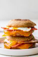 English Muffin Egg Sandwich