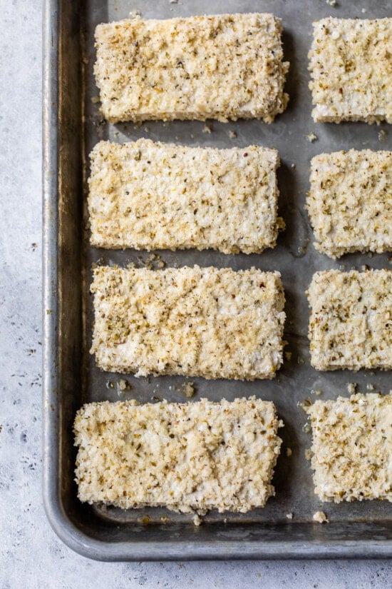 breaded tofu cutlets