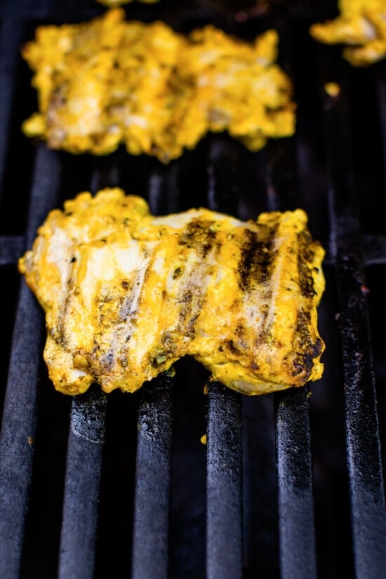 grilling chicken thighs