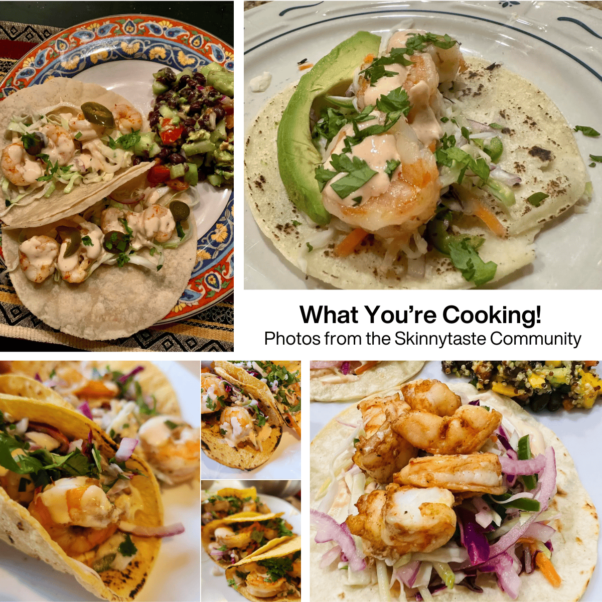 Shrimp Taco Photos from the Skinnytaste Community
