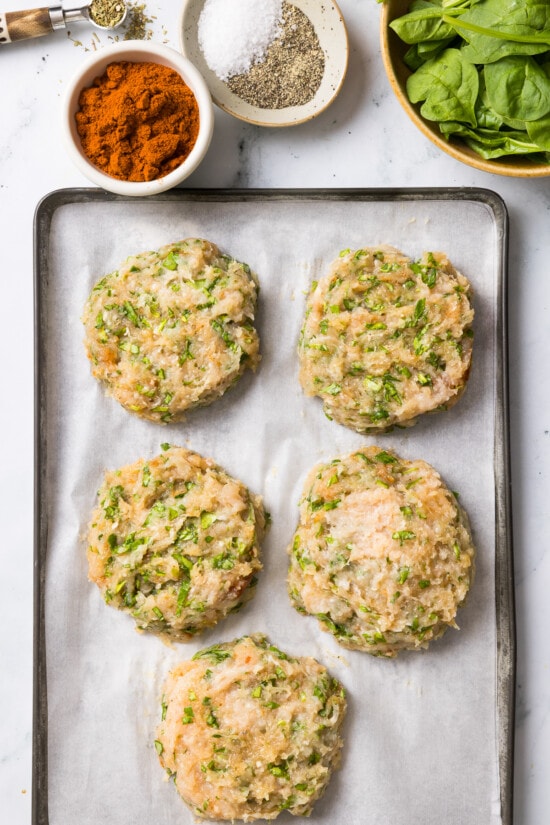 ground chicken patties