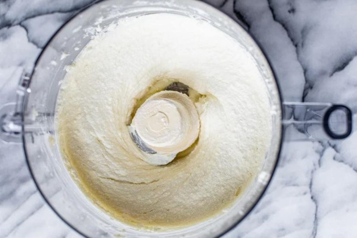 Whip in Cuisinart food processor