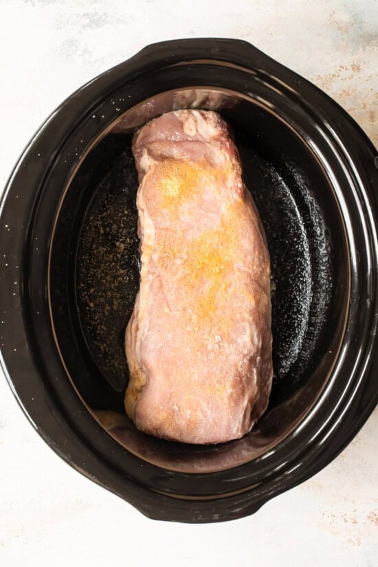 pork in crock pot