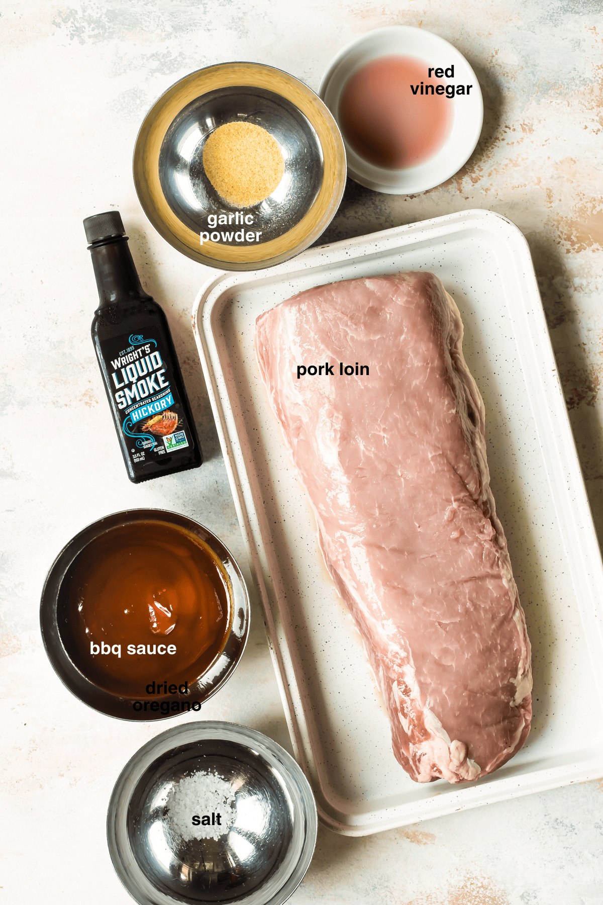 Pulled Pork ingredients