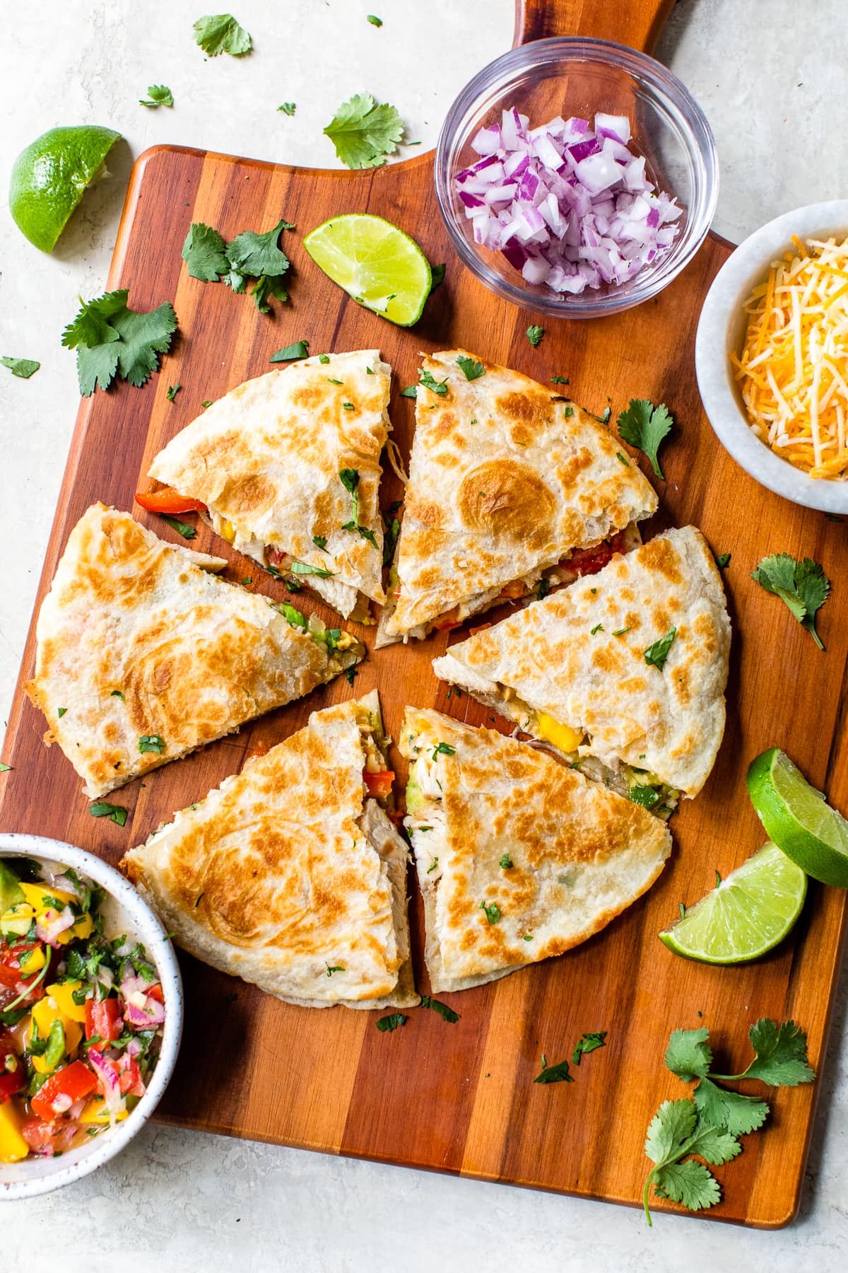 Chicken Quesadillas