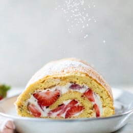 Strawberry Swiss Roll