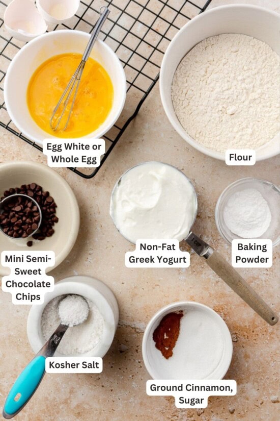 Ingredients for Babka-Inspired Bagels.