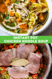 Instant Pot Chicken Noodle Soup