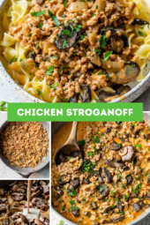 Chicken Stroganoff