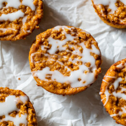 Pumpkin Baked Oatmeal Cups