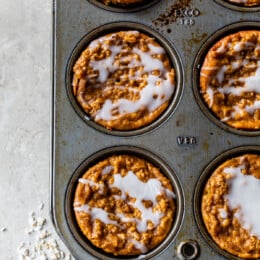 Pumpkin Baked Oatmeal Cups
