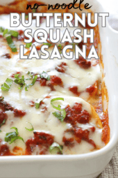 Butternut Squash Lasagna