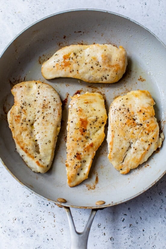 saute chicken breast