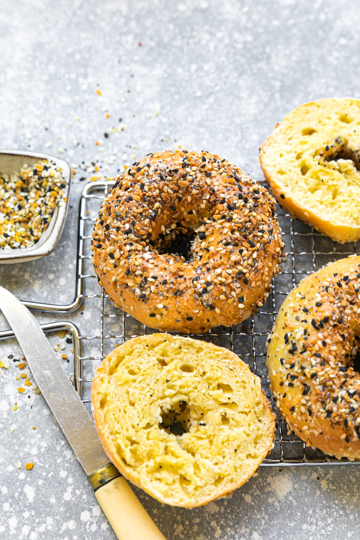 High Protein Egg Bagels