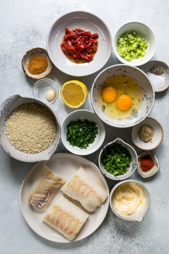 Fish Cake ingredients