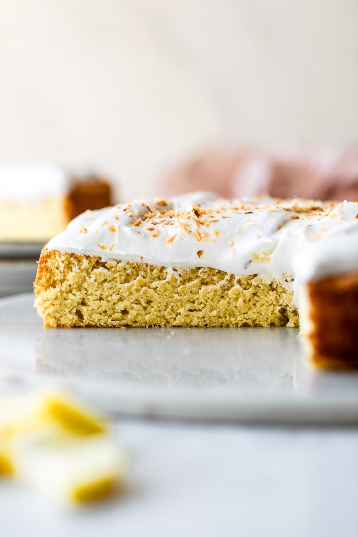 Coconut-Lemon Almond Cake