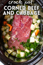 Slow Cooker Corned Beef and Cabbage