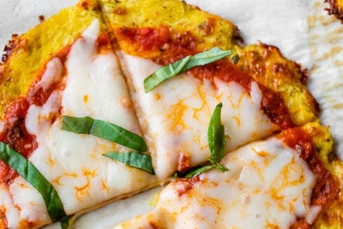 Spaghetti Squash pizza