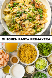 Chicken Pasta Primavera