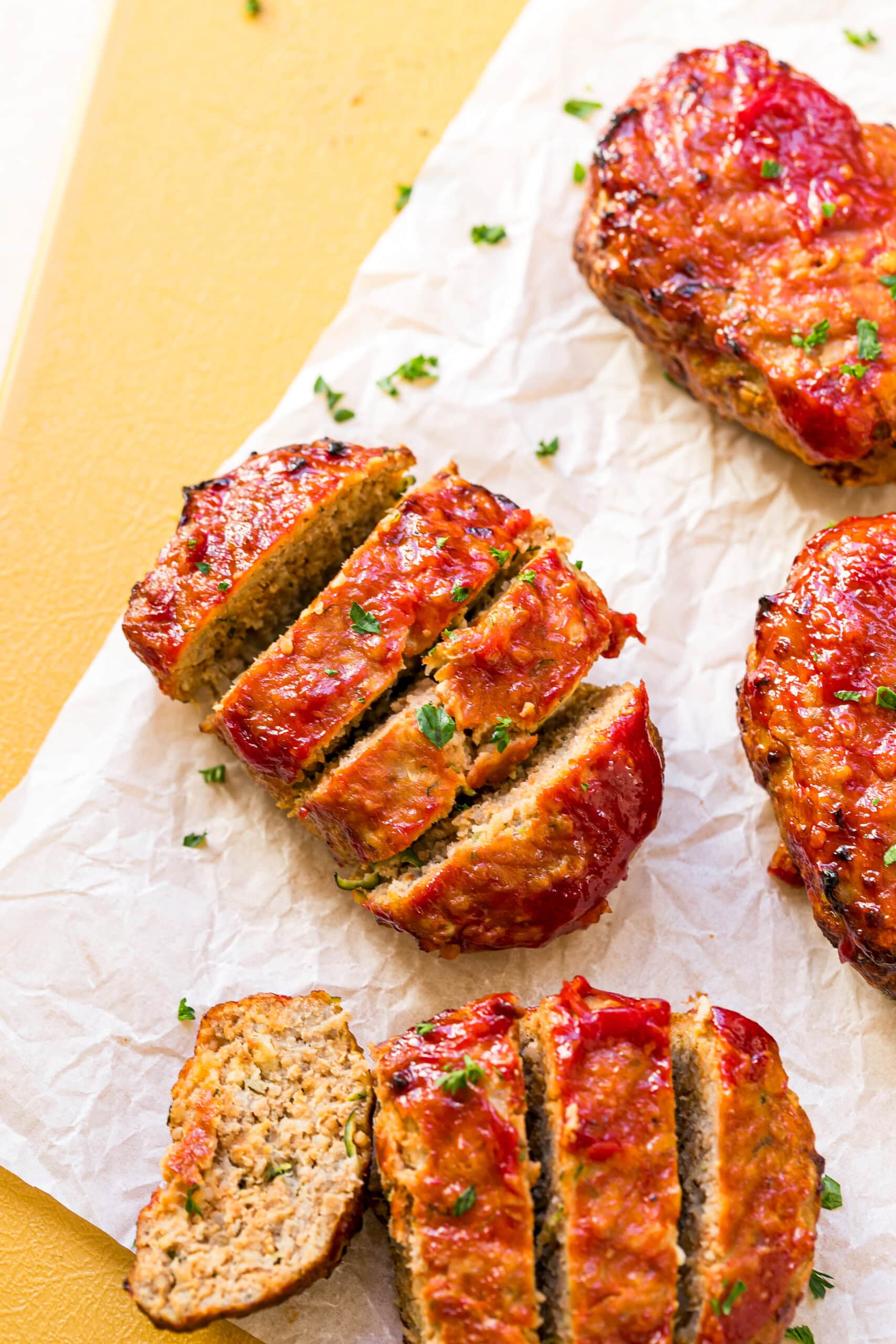 Air Fryer Turkey Meatloaves