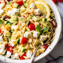 Greek Orzo Salad