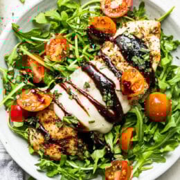Grilled Chicken Caprese Salad