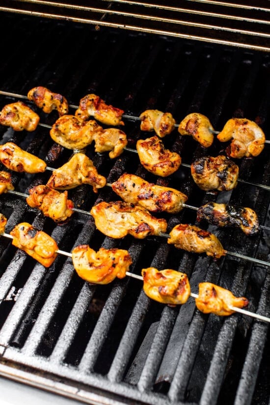 Grilled Chicken Skewers