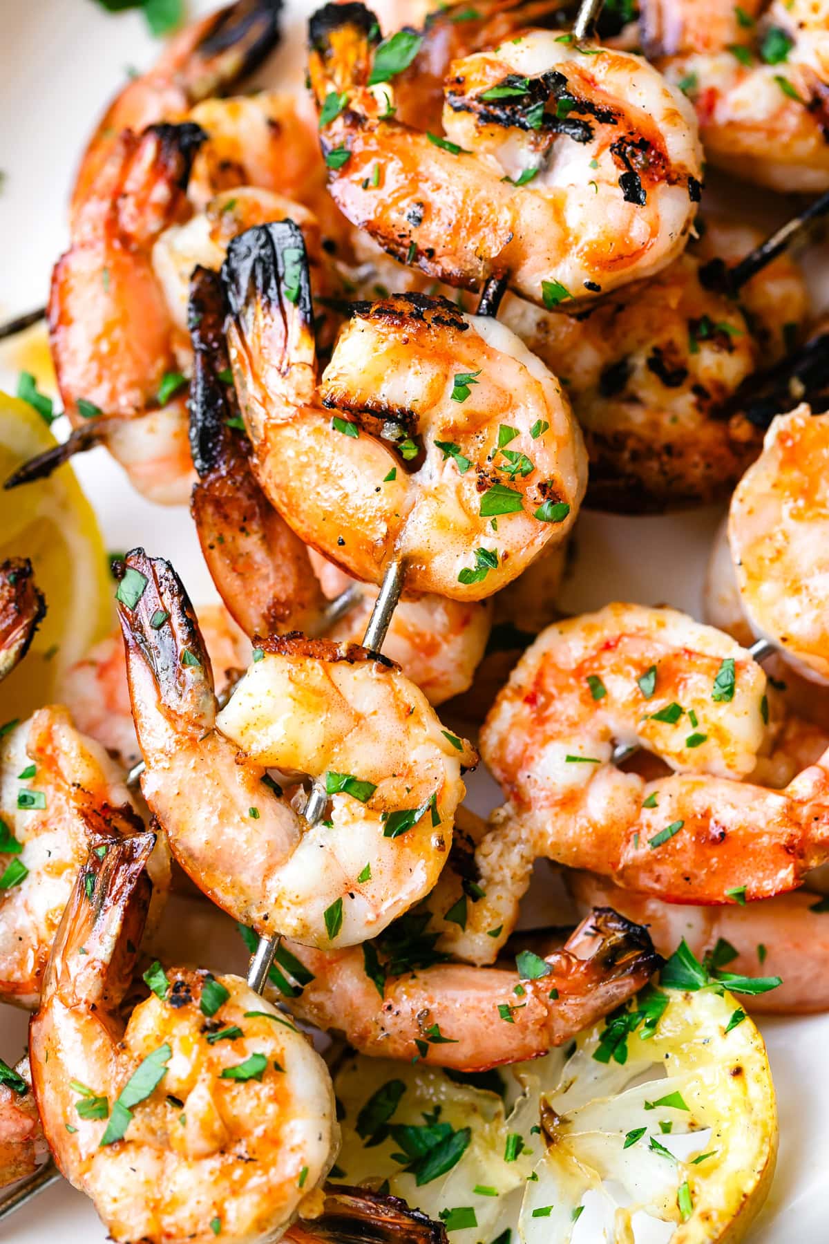Grilled Shrimp on skewers