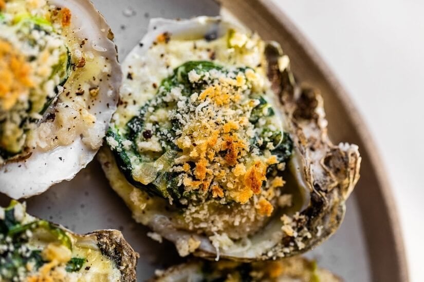 Oysters Rockefeller