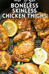 air fryer boneless chicken thighs