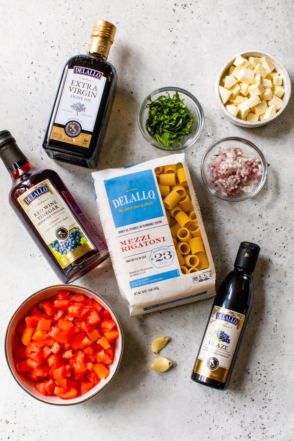 pasta salad ingredients