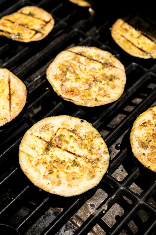 Grilled Eggplant with Feta